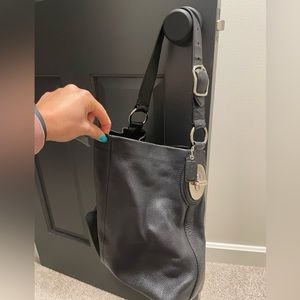 COACH PENELOPE Shoulder Bag black  Leather